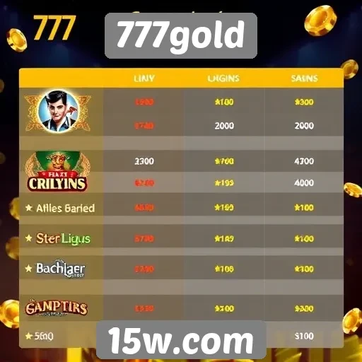 Comparação de jogos populares no 777gold